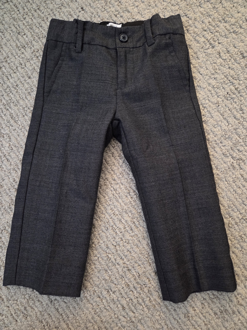 Janie And Jack Dark Gray Dress Pants Kids Size 2T